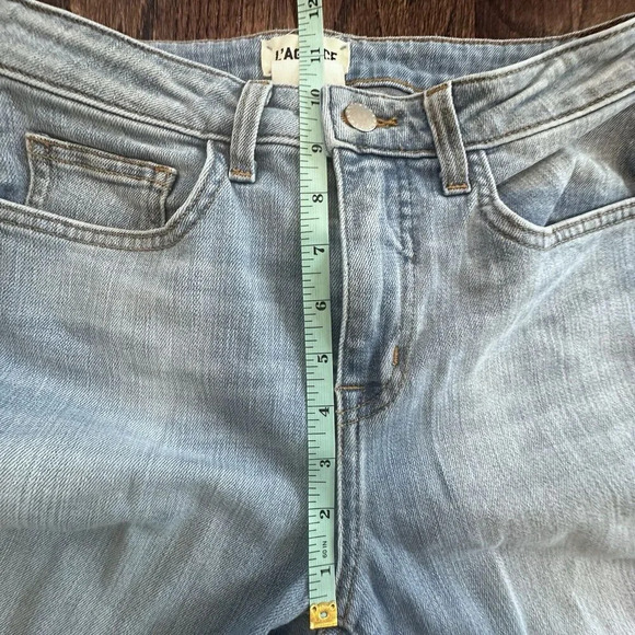 L'AGENCE High Line High Rise Skinny Distressed Classic Vintage Jeans 26 1347 - Picture 11 of 14